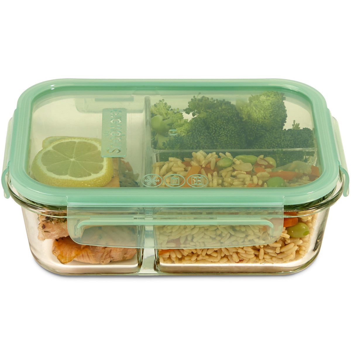 Snapware 3.8-cup Divided Meal Box