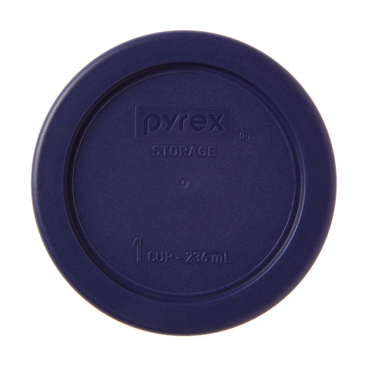 Blue Lid for 1-cup Glass Food Storage Container